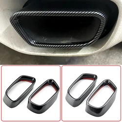 Car Tail Muffler Exhaust Pipe Output Cover Parts For BMW X5 F15 2014-2018,X6 F16 2015-2018 (for M Sports Version)