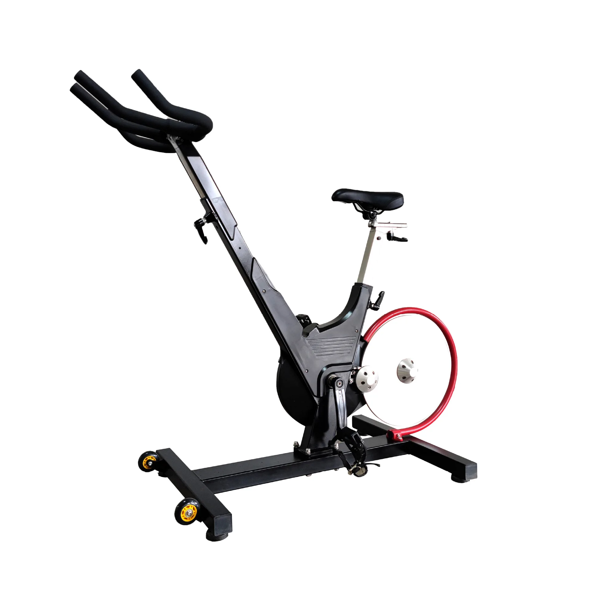 Indoor Exercise Bike, Magnetic Resistance Spinning Bike for Home Use, Stationary Cycling Cardio Fitness Equipment