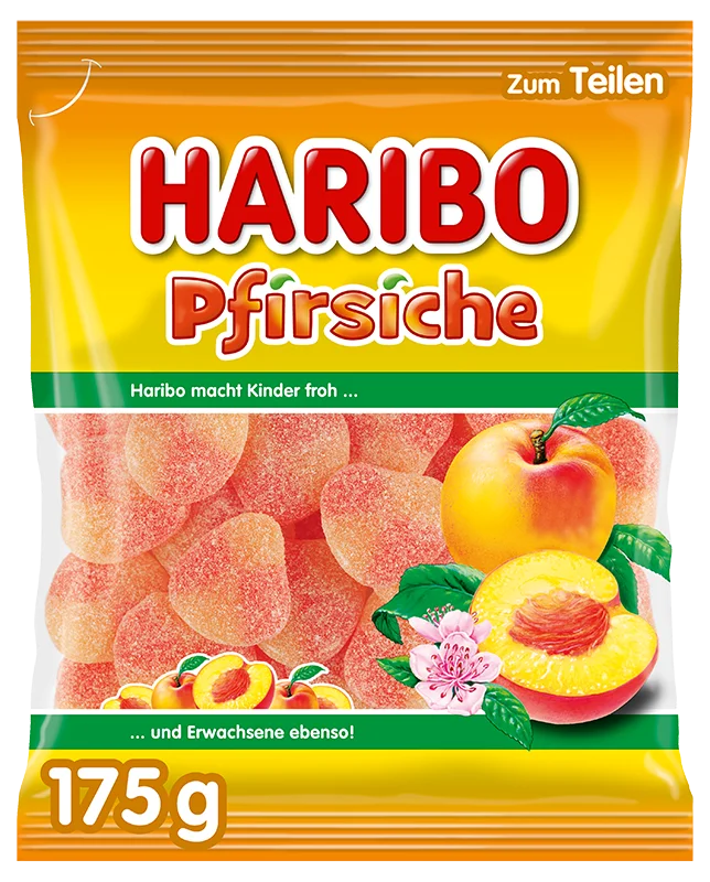 Peachengimlets 175g - Haribo