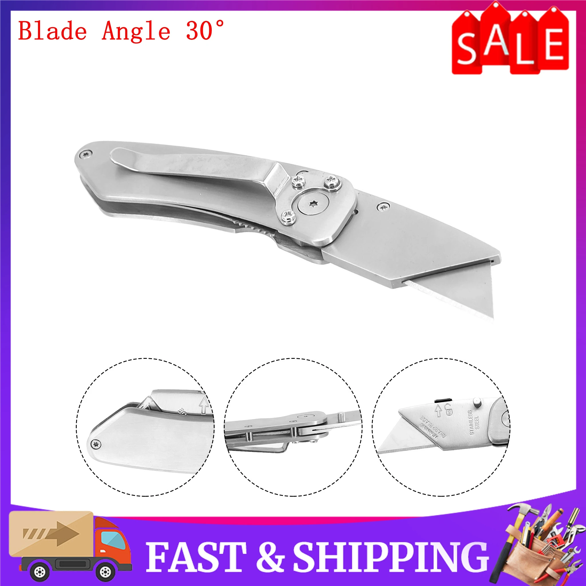 Cutter Blade Acrylic Board Plastic Paper Cutting Tool Art Hand Tools Navaja Knifes Self Defense Couteau Facas Tools