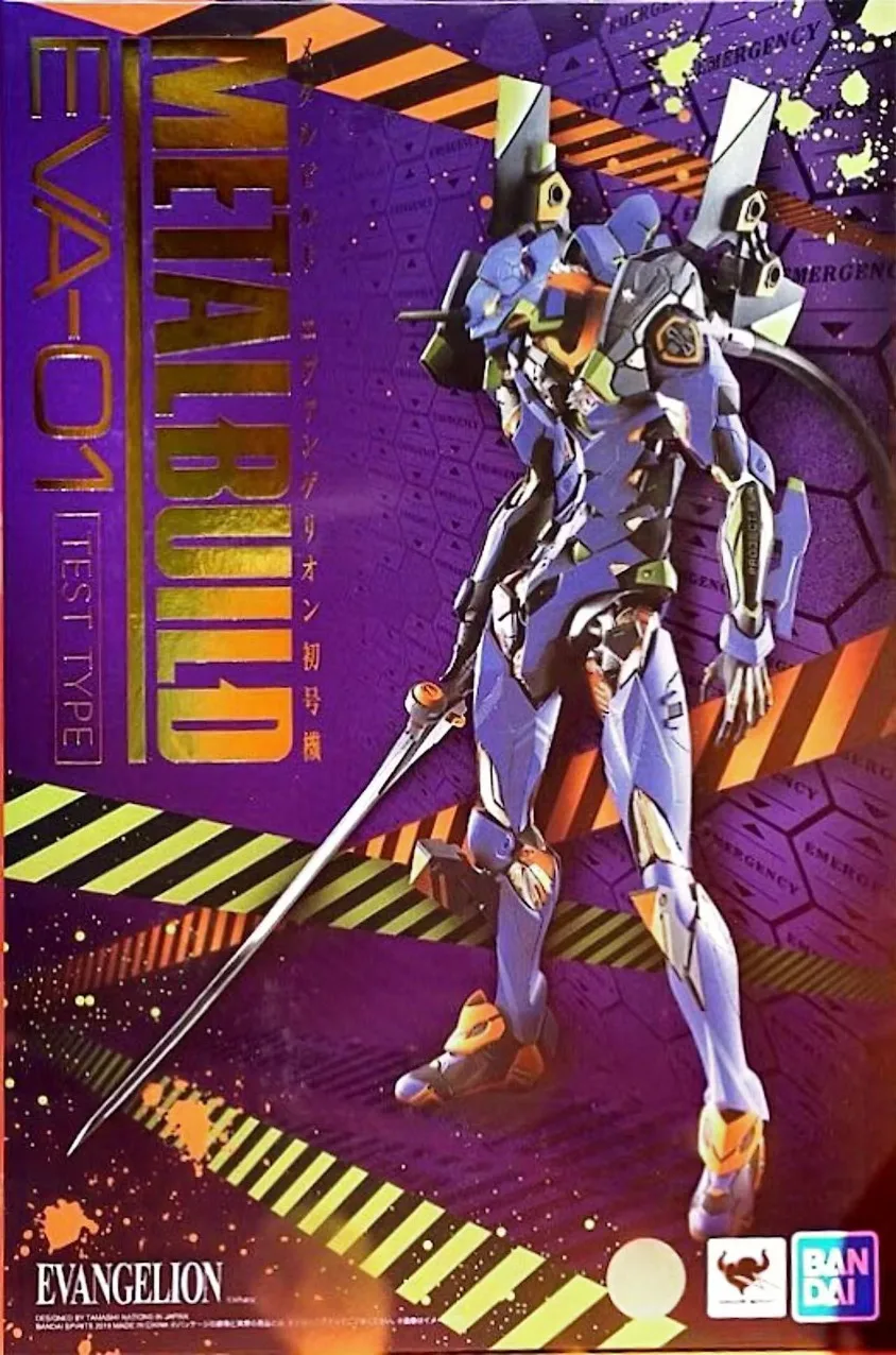 BANDAI METAL BUILD EVA Unit-01 Action Figures Neon Genesis Evangelion Anime Collection Model Gift