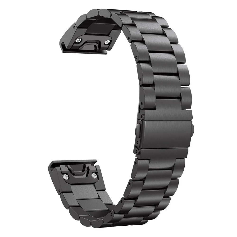 Quick Fit Metal Strap For Garmin Fenix 8 51 47 43mm 7 7X 7S E 6 6X Pro 5 5 Plus Garmin Tactix 8 26 22 20mm Adjustable Wristband