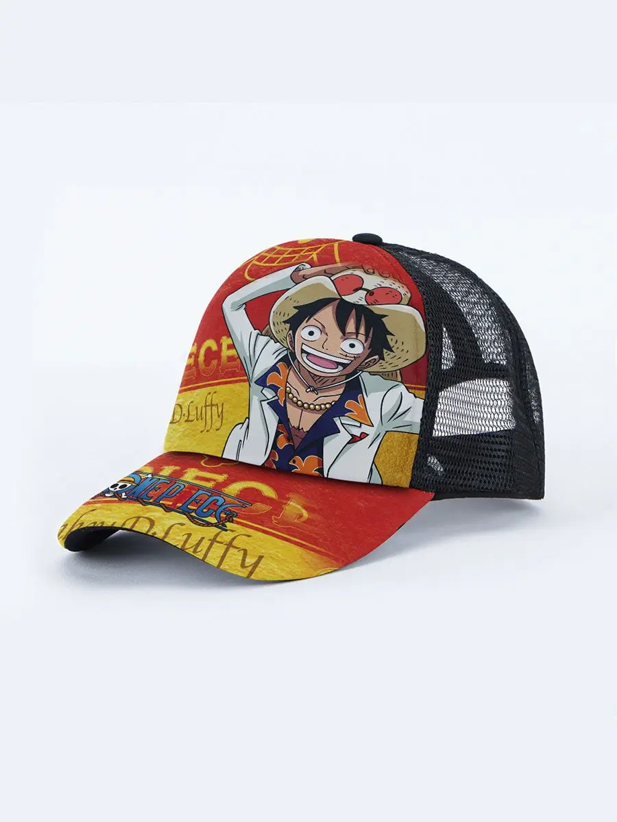 

One Piece Naruto Anime Summer Sun Hat for Men Women Fashion Breathable Cap