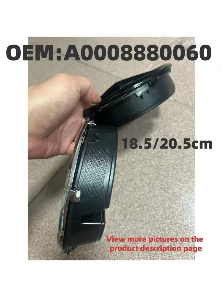 1 szt. w kolorze jasnej czerni/jasnego srebra dla numeru części. A0008880060 /A0008880160 dla w-176, w-205, w-207 Emblemat przedniej maski — 2