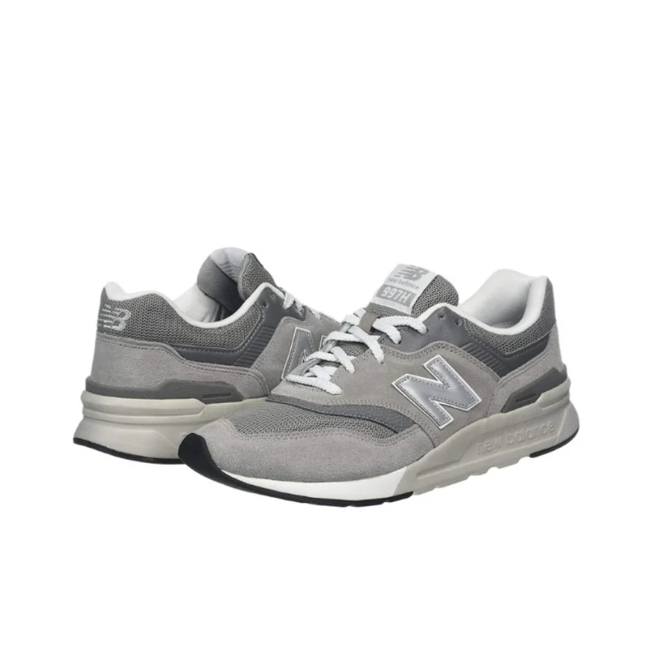 حذاء New Balance NB 997 HCA نسيج مريح وعصري ومقاوم للاهتراء وقصة منخفضة للحياة والترفيه للرجال والنساء باللون الرمادي