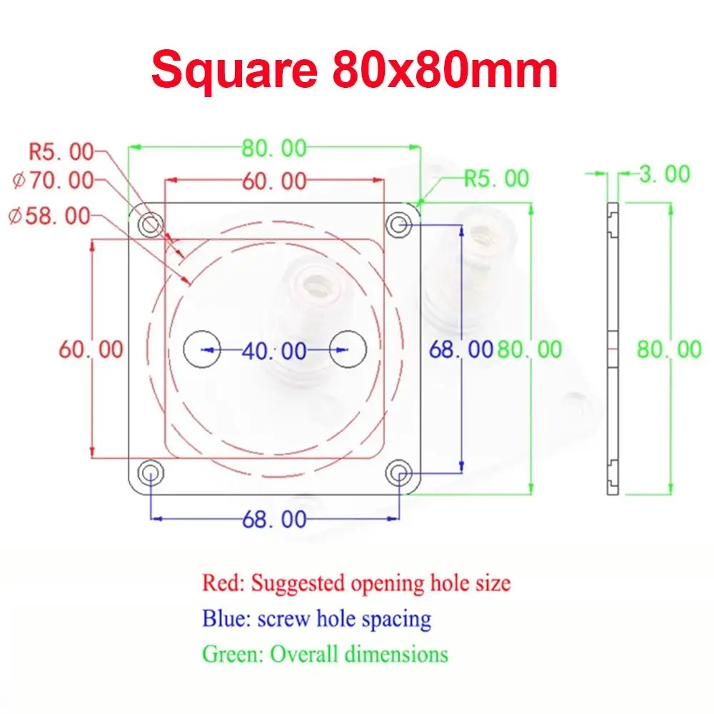 1Pcs 2/4 Bit Hifi Audio Terminal Board Aluminum Alloy Material Crystal Copper Terminal Bit Binding Post Connector