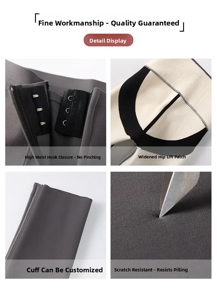 Pantaloni da yoga a vita alta da donna Spor attillati invernali caldi resistenti al freddo pantaloni in pelle di arca elastici pantaloni lunghi casual