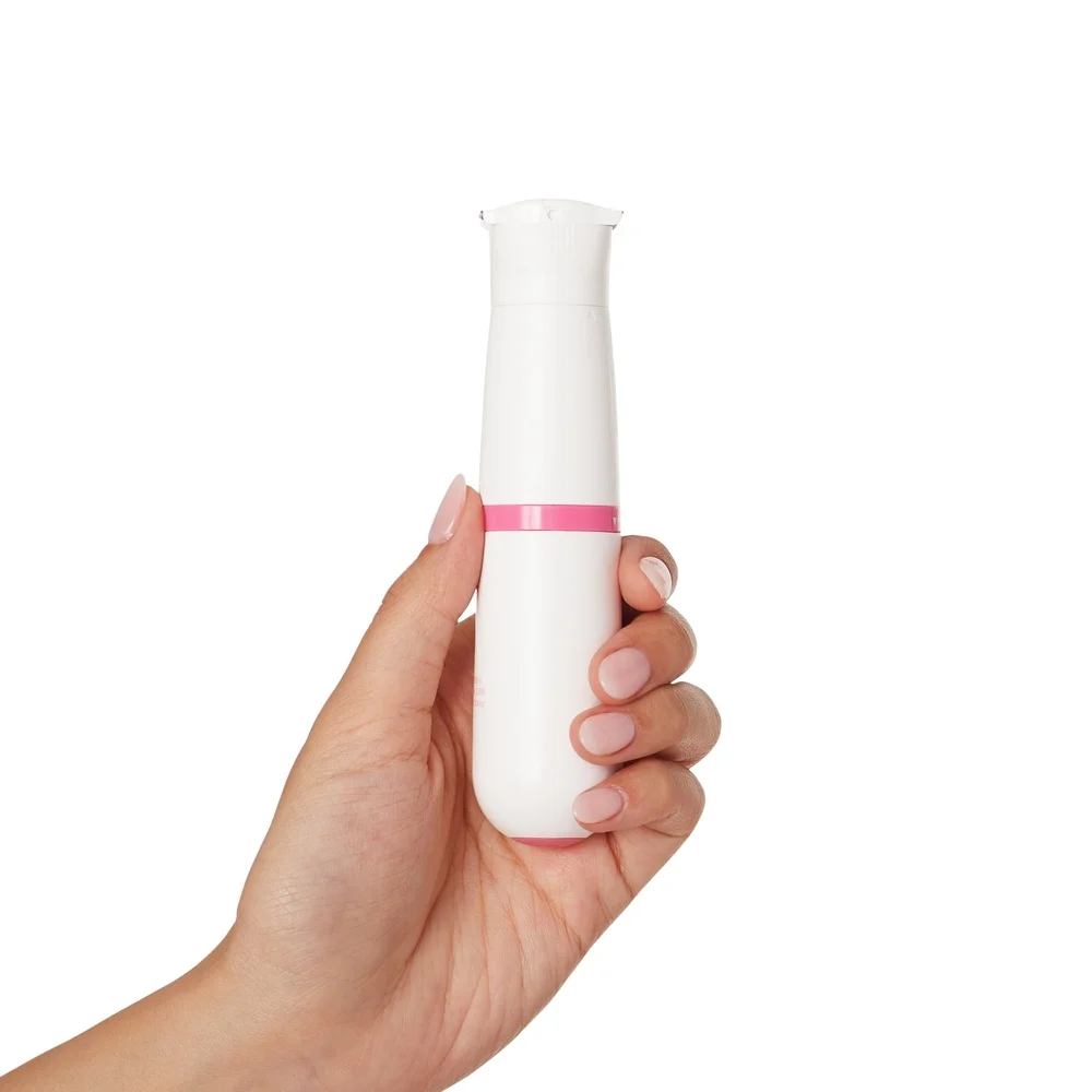 Bikini Trimmer Kit Ergonomic Water-Resistant Painless Hair Removal Dual Blades Cordless Trimming Guide AAA Battery Powered