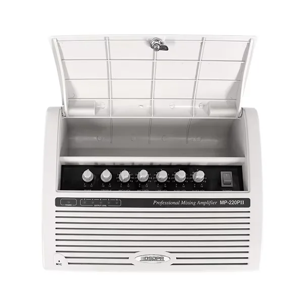 

2 Mic 2 AUX Inputs 20W Mixer Amplifier with Microphone for Classroom School