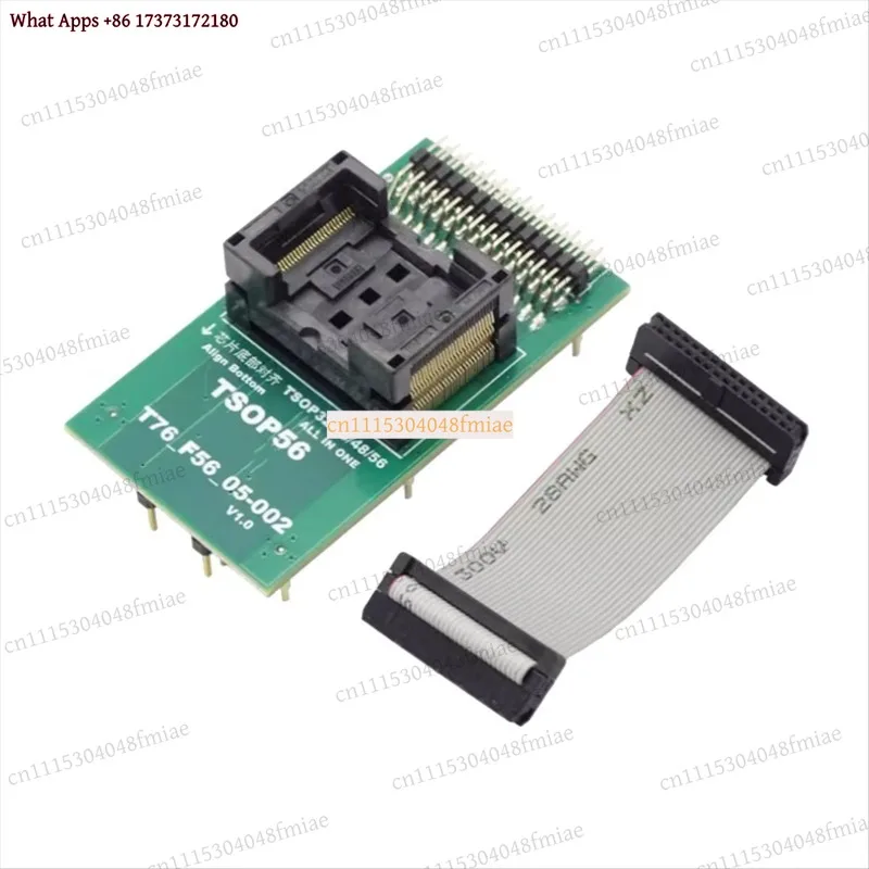 New Tech For T76 Programmer TSOP32 TSOP40 TSOP48 TSOP56 ZIF Adapter Socket Electronic Accessories
