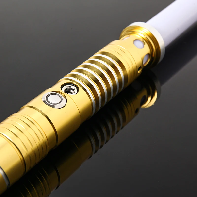 Upgraded Metal Lightsaber RGB 16 Colors, 2 In 1 Lightsaber Toy With Vibration Beat Sound And Breathing Sword Toy Flashing view 4