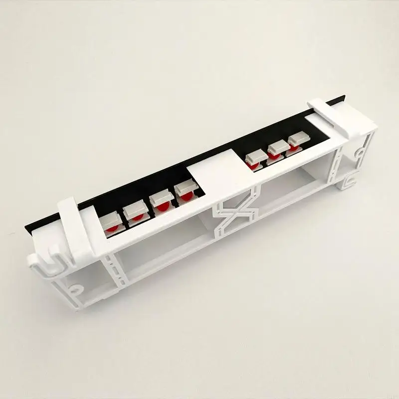 E1pf для оптическое волокно настенное крепление Ethernet Кабельное стержень Keystone- RJ45 Coupler
