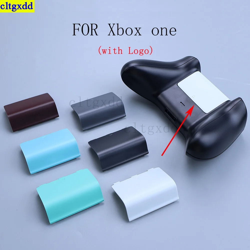 

Cltgxdd 1 piece suitable FOR Xbox One gamepad controller Original plastic battery cover, rear door cover, replacement parts