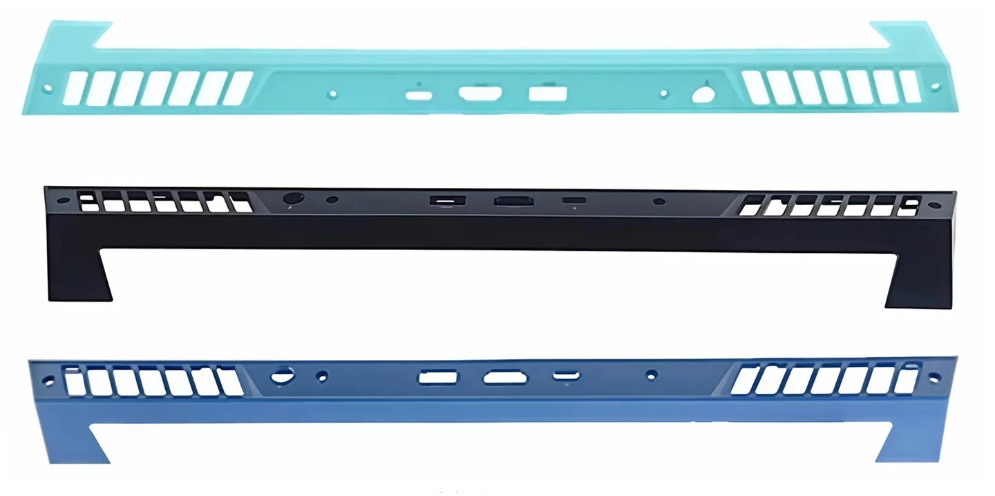 For Dell G15 5530 5531 5535 Gaming Laptop 0MRC8N 0XW27K 005PRJ 0XCMP5 Rear Cooling Vent Hinge Cover Trim Strip Blue Teal Black