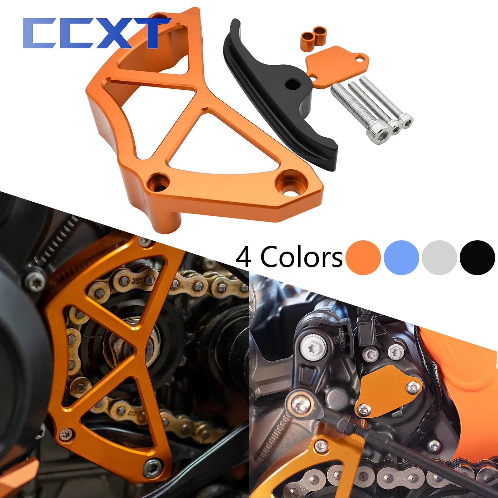 For 790 890 Adventure R S 2019-2023 Motorcycle Guide Cover Chain Guard Sensor Cover For KTM 790Duke 2018-2023 890Duke 2021-2023