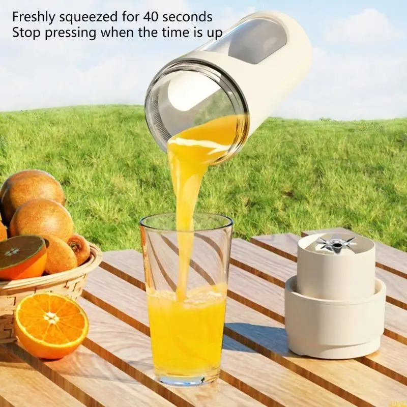 A0NC Мощный блендер перезаряжается 450 мл соковыжималки для смузи и коктейлей