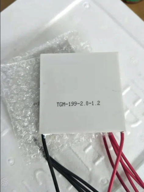Thermoelectric Module TGM-199-2.0-1.2 62*62MM 7V4.8A with a Temperature Resistance of 260 Degrees
