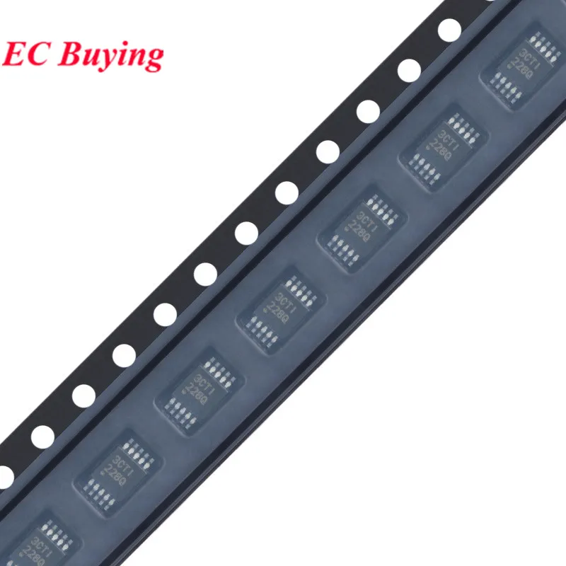5Pcs/1pc INA226 226 INA226AIDGSR INA228 INA228AIDGSR 228I INA228AQDGSRQ1 228Q Bidirectional Current Power Monitor Chip IC