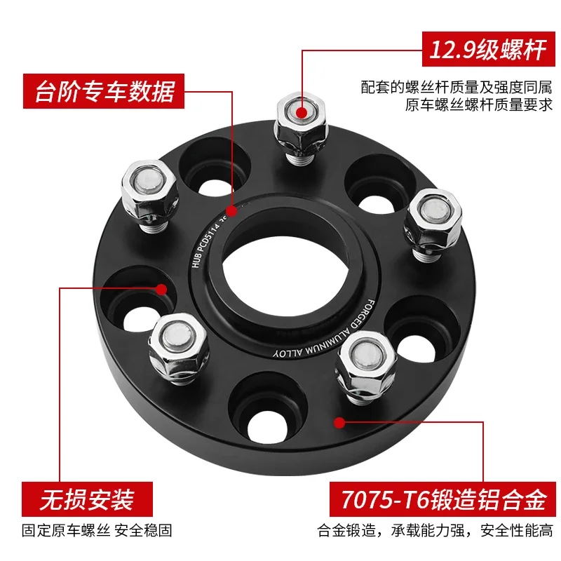 Flange hub widened gasket