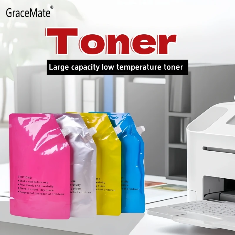 WC7120 Color Toner Powder Compatible for Xerox WorkCentre 7120 7125 7220 7225 Toner Cartridge Reset Powder Refill Imports