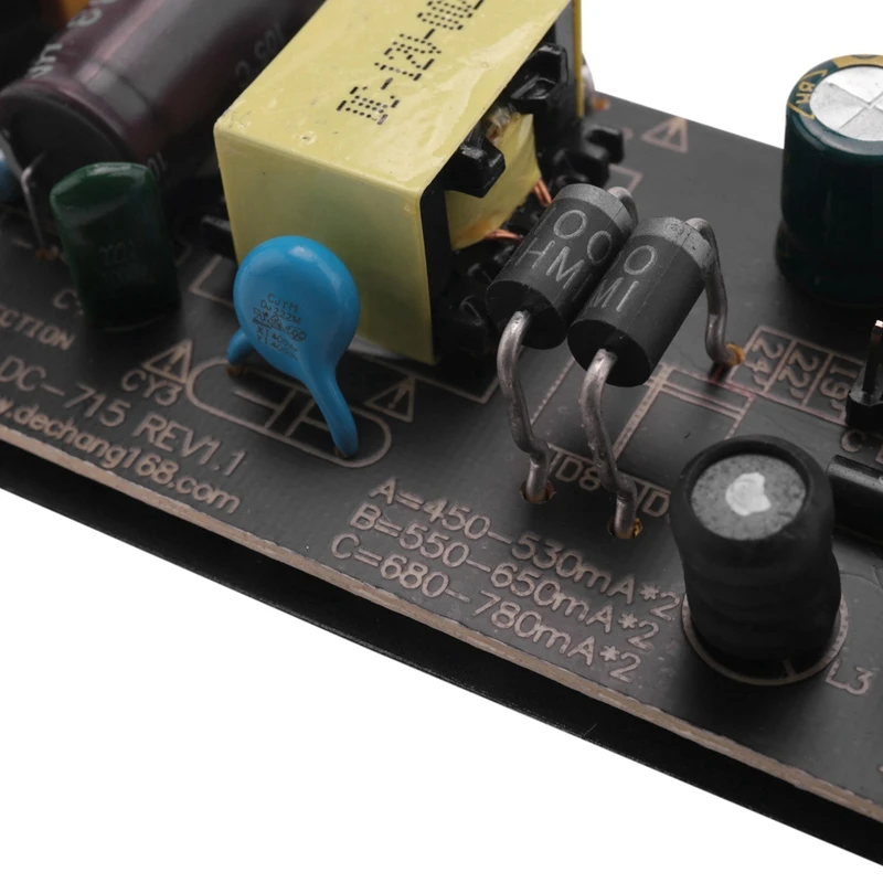 DC-715 Universal, 10X 12V 3A 36W sakelar TV modul catu daya untuk TV LED LCD 15-22 inci