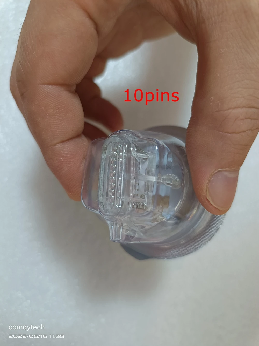 10PCS 10/25/64 Pins RF Tattoo Needles Nano Microneedling Gold Plated Cartridges For 2in1 Fractional Machine Beauty Head image 3