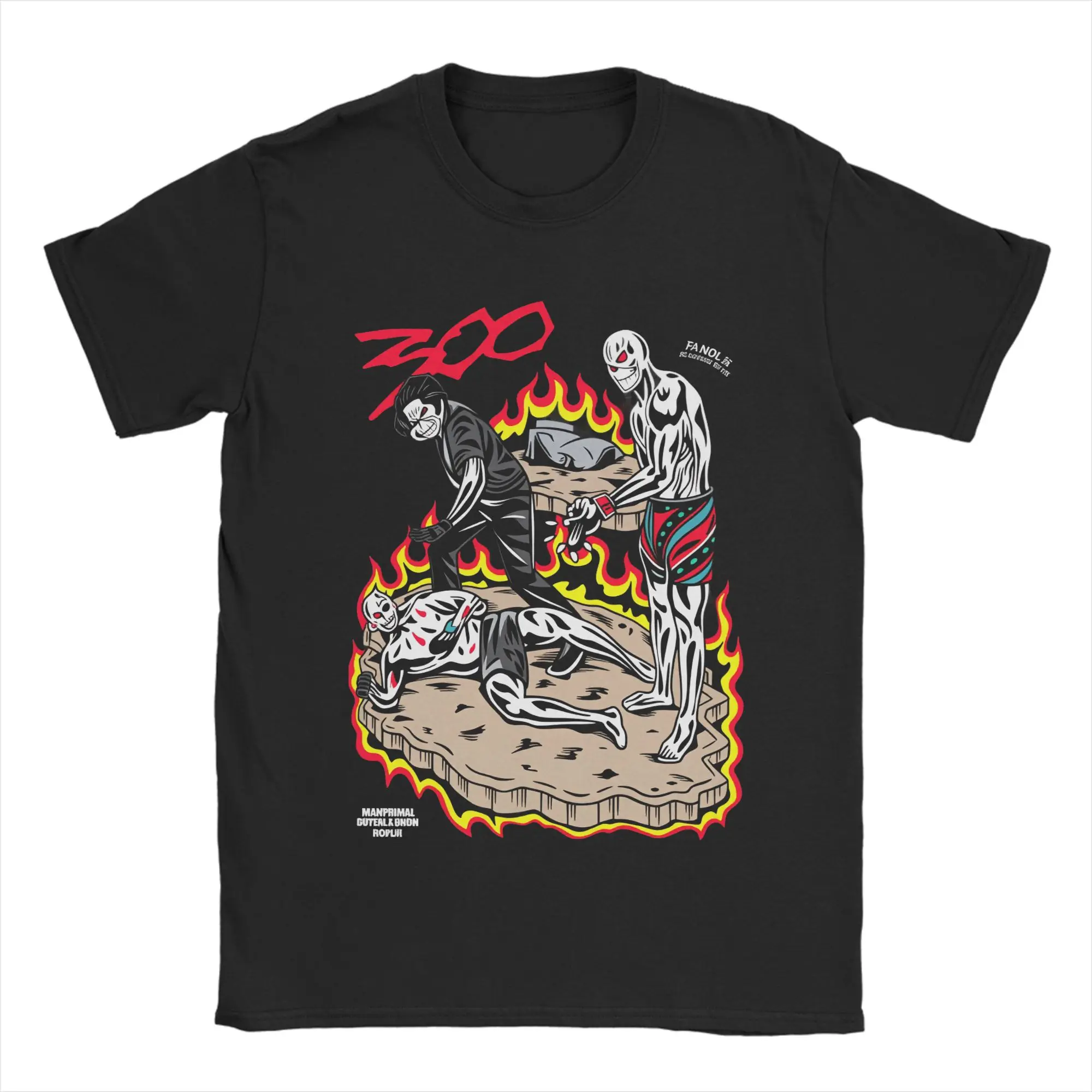 Alex Pereira  100% Cotton T-Shirt For Man Summer  Vintage T Shirts Comfortable Popular Tees Plus Size Print Clothing