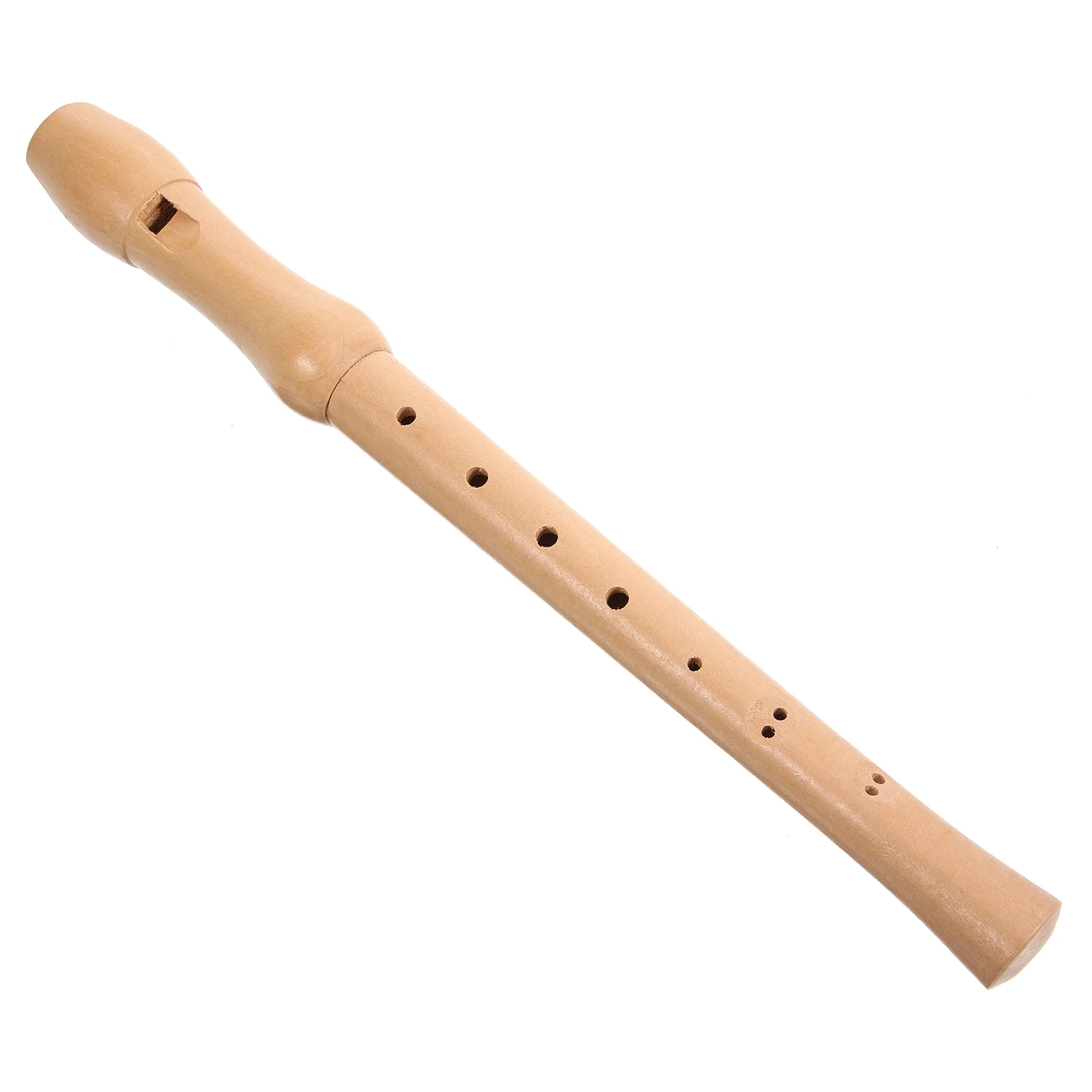 8 Hole Treble Clarionet Soprano Recorder Instrument Wood Optional Music Flute Descant Child