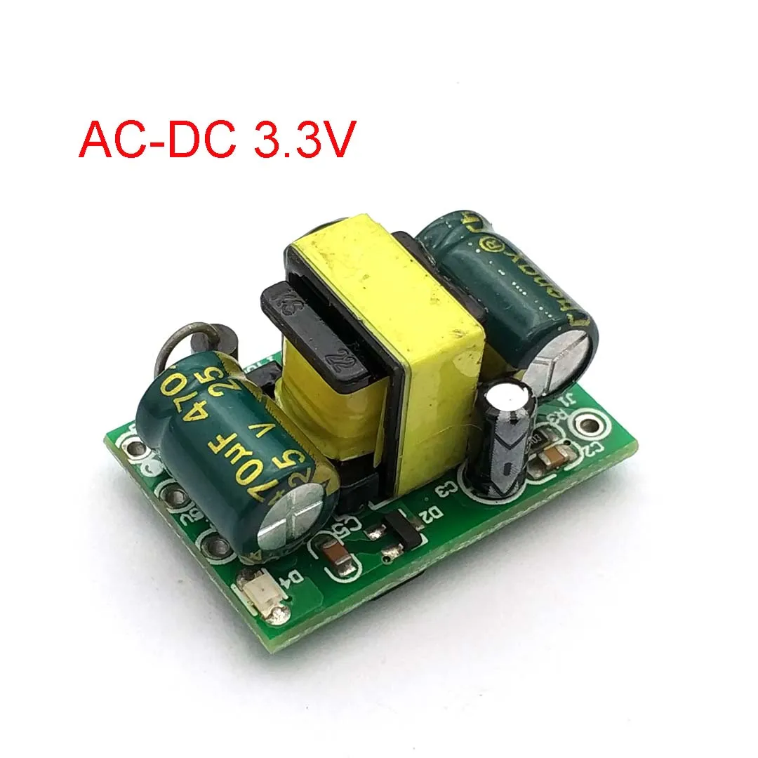 AC-DC 3.3V 600mA 12V 450mA 9V 500mA 3.5W Precision Buck Converter AC 220V To 3.3V DC Step Down Transformer Power Supply Module