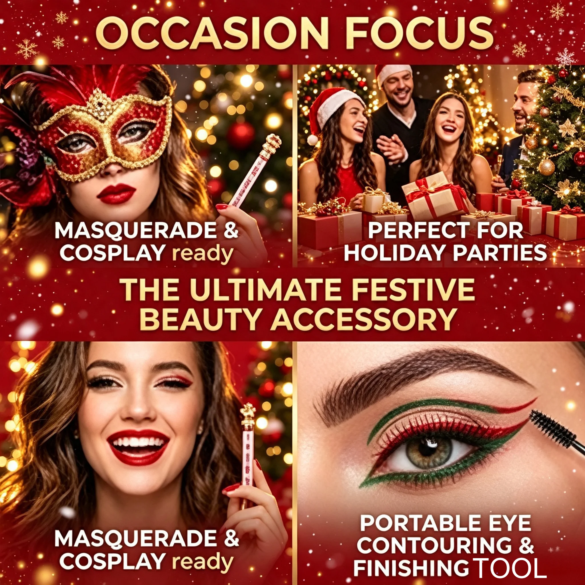 10 Adet Rastgele Noel Maskara  - Women Accessories Combo Gift incelemesi ve fiyatı