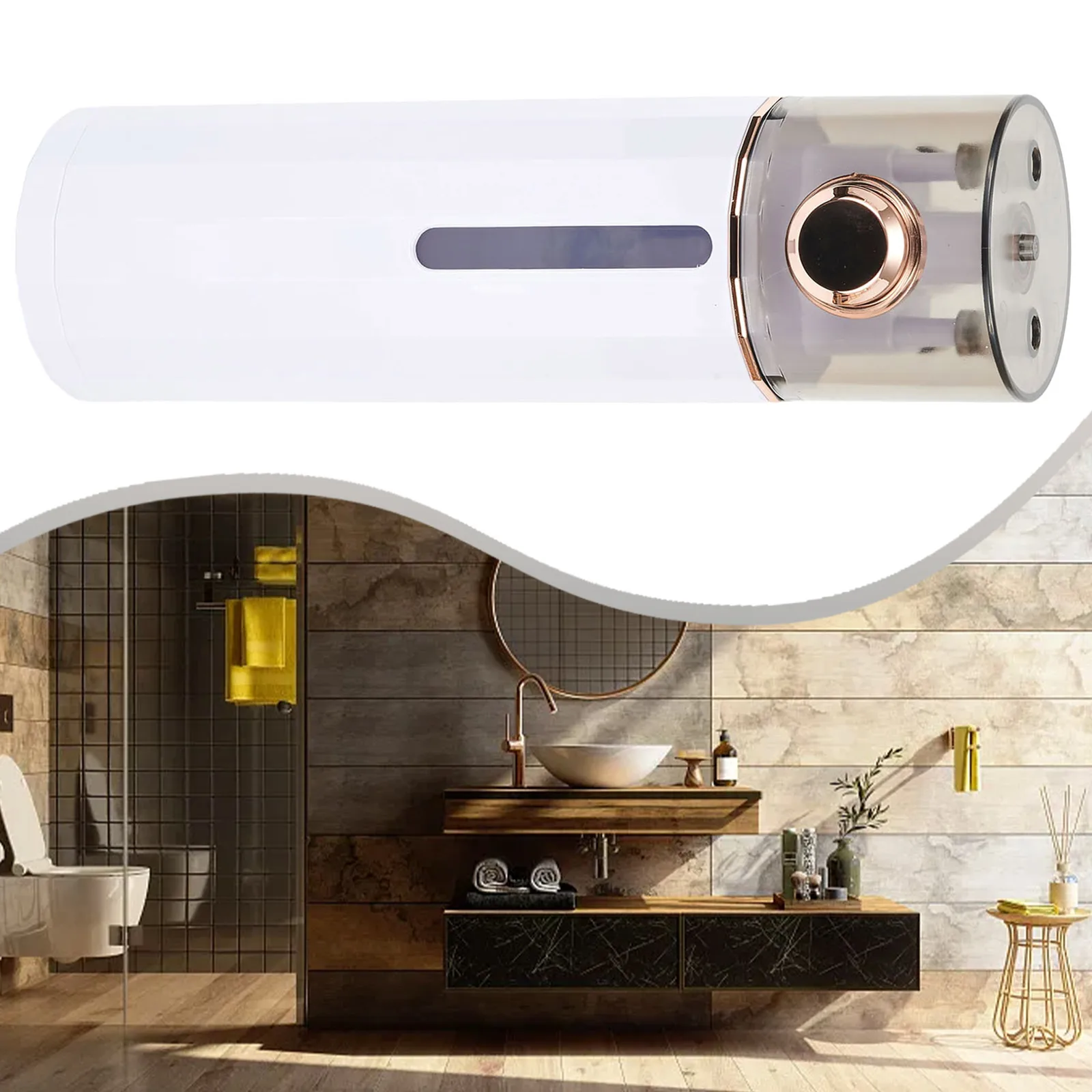 Liquid Dispenser Soap Dispenser No-perforation Press Split Bottle Wall Hanger Bathroom Supplies Foam Dispenser