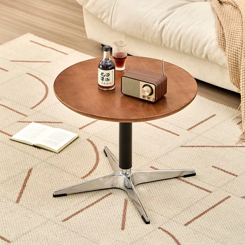 

Solid Wood Coffee Table,Lifting Tea Table,Living Room Sofa Side Table,Creative Dining Table,Roller Storage Desk,Nordic Furniture