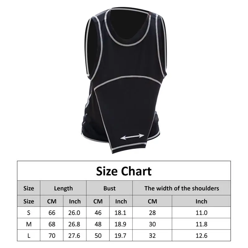 Golf Swing Training Vest With Arm Fixed Device Sleeveless Swing Correcting Shirt Polyester Correct Golf Swing Chicken Wing Vests