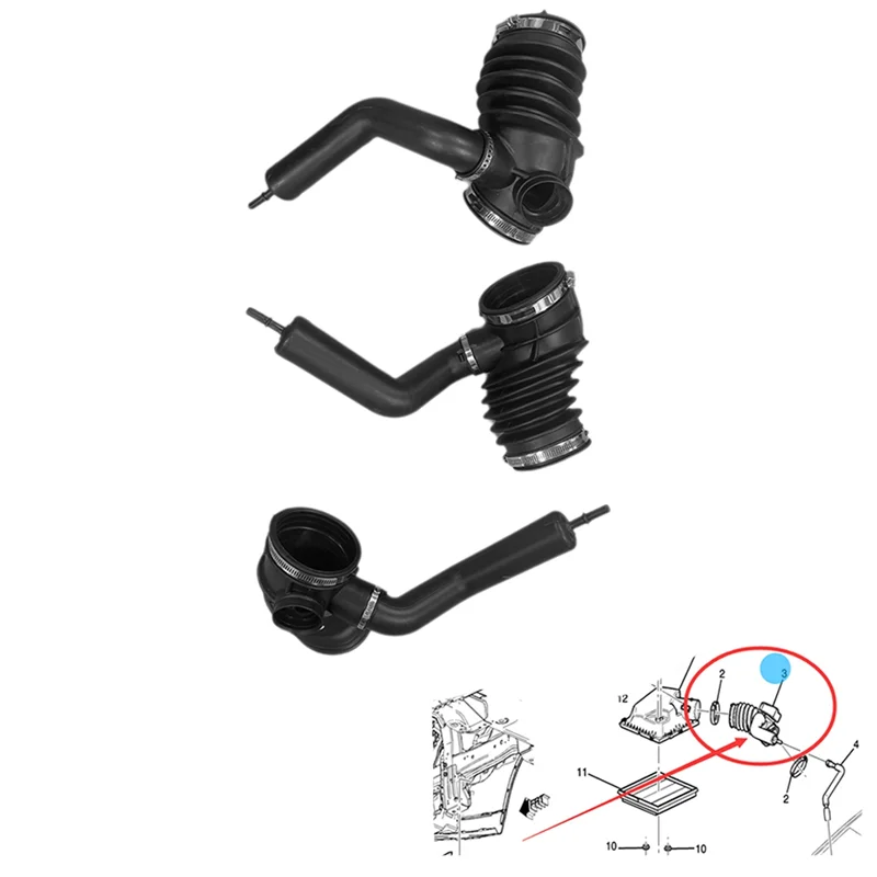 Intake Pipe Bellows Air Filter Outlet 20850108 For Cadillac New SRX 3.0 Auto Parts