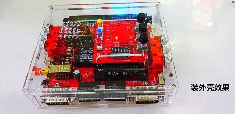 V2.0 High Power SS Version CBOX Super Gun Arcade Converter Board Fit SNK IGS Game Cassette Socket Mainland China Edition
