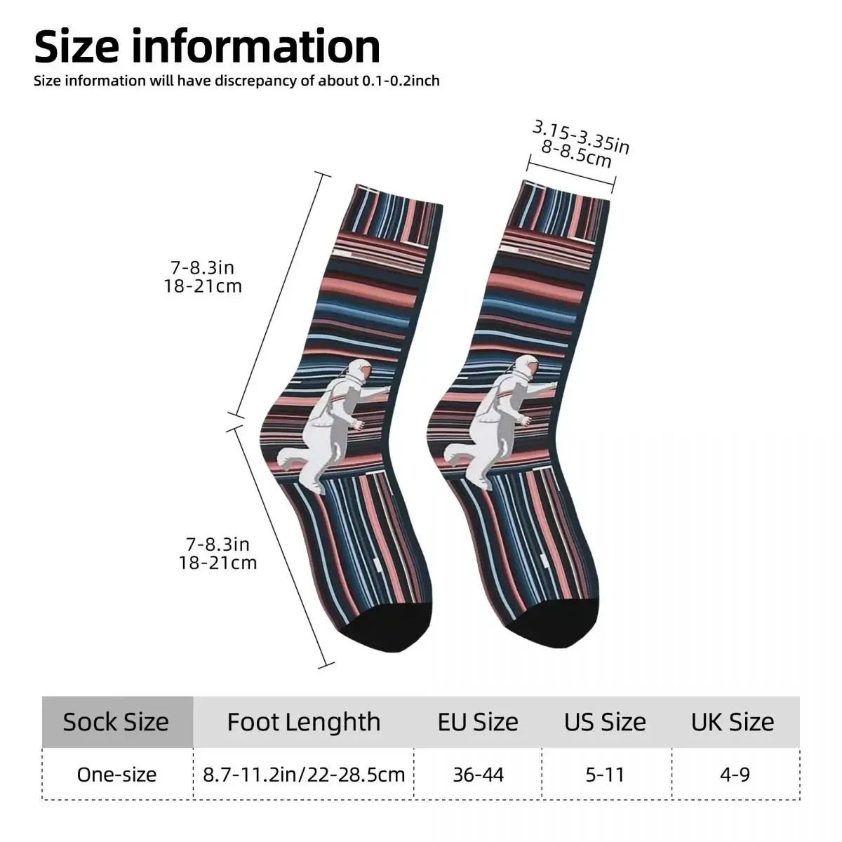 Interstellar Tesseract Socks Harajuku Sweat Absorbing Stockings All Season Long Socks Accessories for Man\'s Woman\'s Gifts