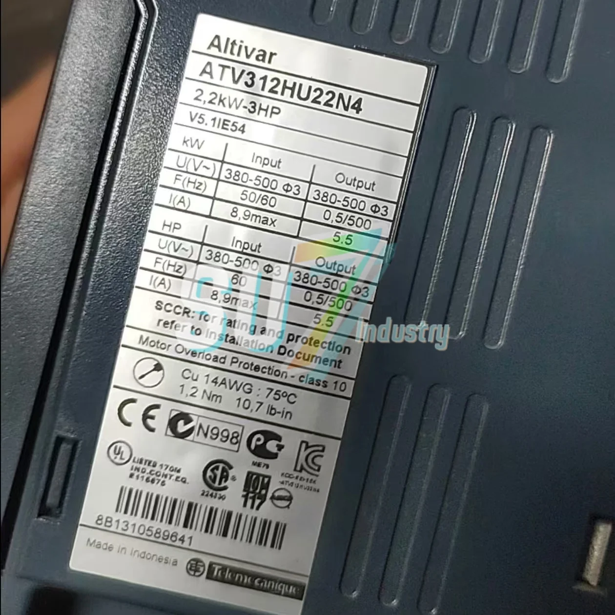 ATV312HU40N4     Frequency Converter    New In warehouse