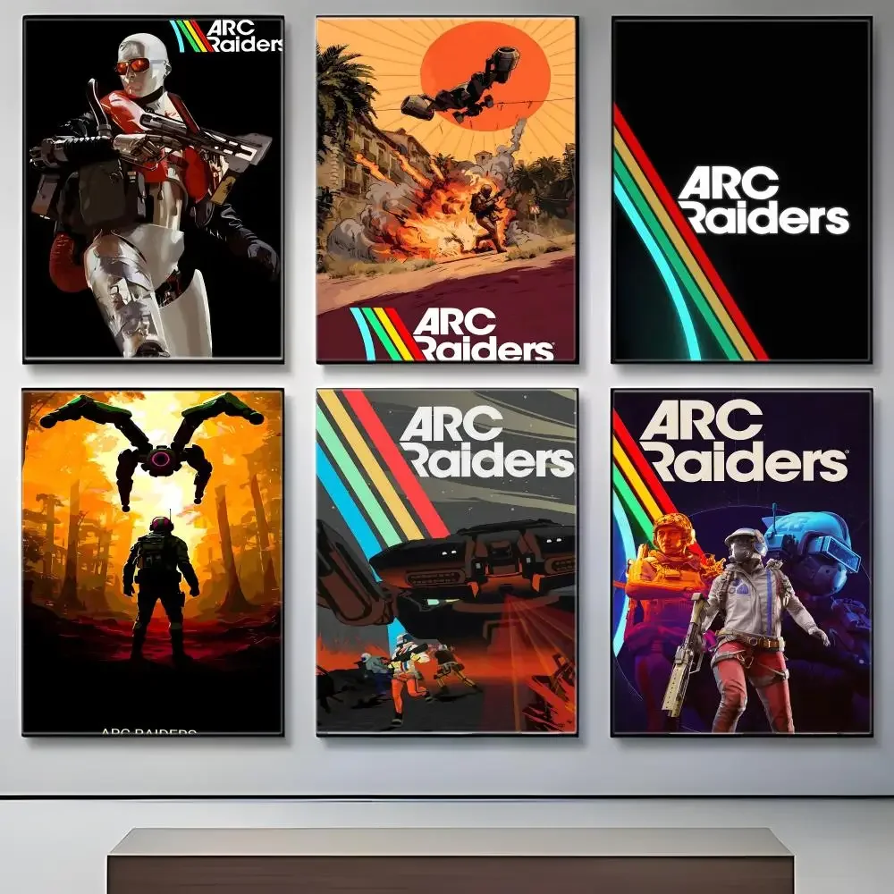 Extraction Shooter A-ARC R-Raiders Poster Crease Free Waterproof Durable All Space Wall Decor