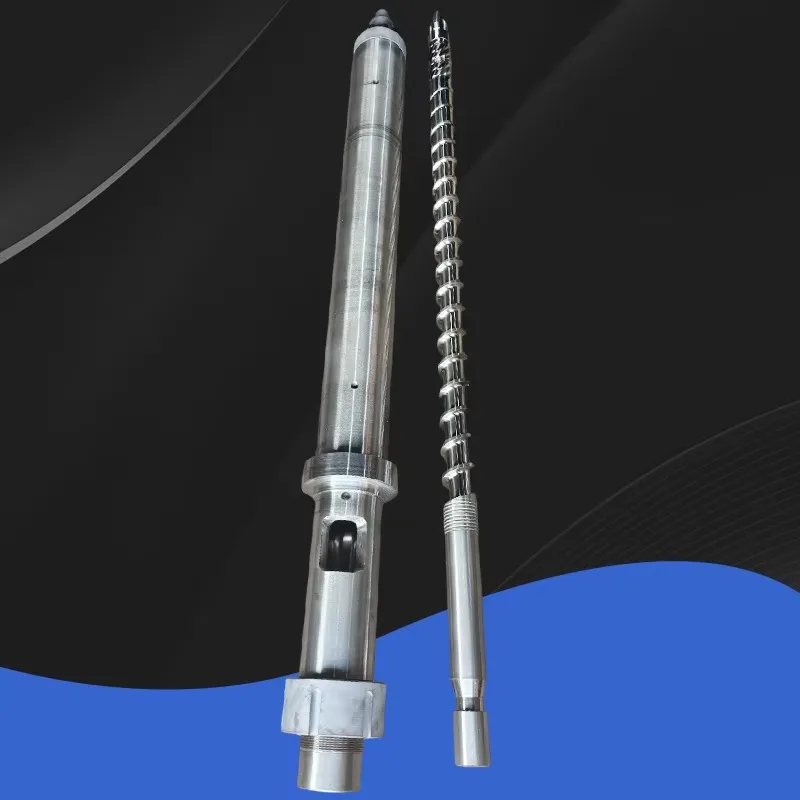 

High-End Customizable Inje ction Molding Machine Durable Bimetallic Screw Barrel PC Special Screw for Plastic Rubber Direct