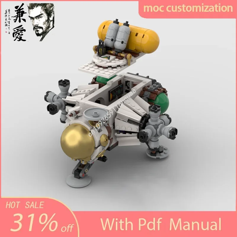 

543PCS Space Series Outer Wild's Hatchling's Ship Moc Spaceship Model Building Blocks Originality Assembly Bricks Toys Gifts