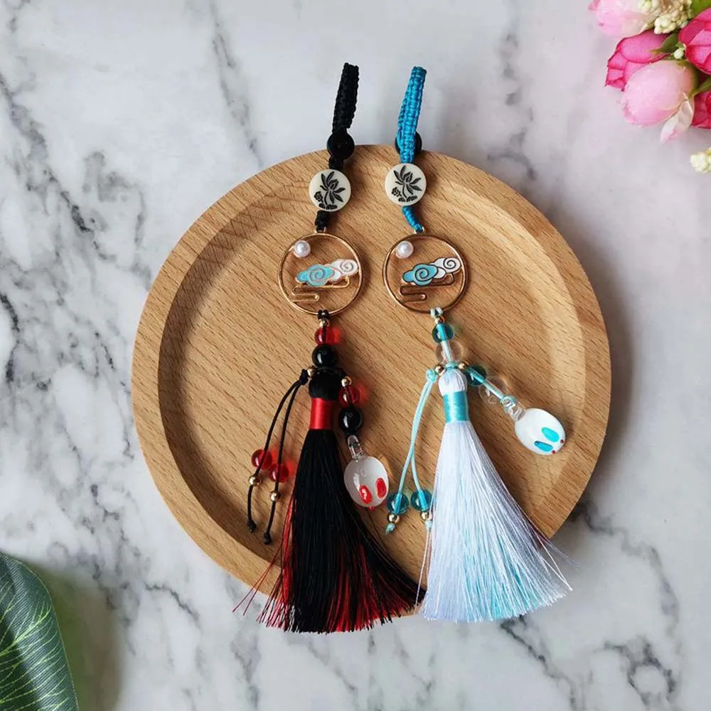 Accessoire Chen Qing Ling porte-clés pendentif décorations Chen Qing Ling Cosplay accessoire voiture pendentif gland ornements Mo Dao Zu Shi