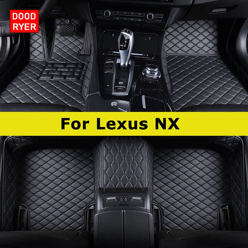 DOODRYER Custom Car Floor Mats For Lexus NX NX200t NX250 NX300 NX300h NX350 NX350h NX450h Auto Carpets Foot Coche Accessorie