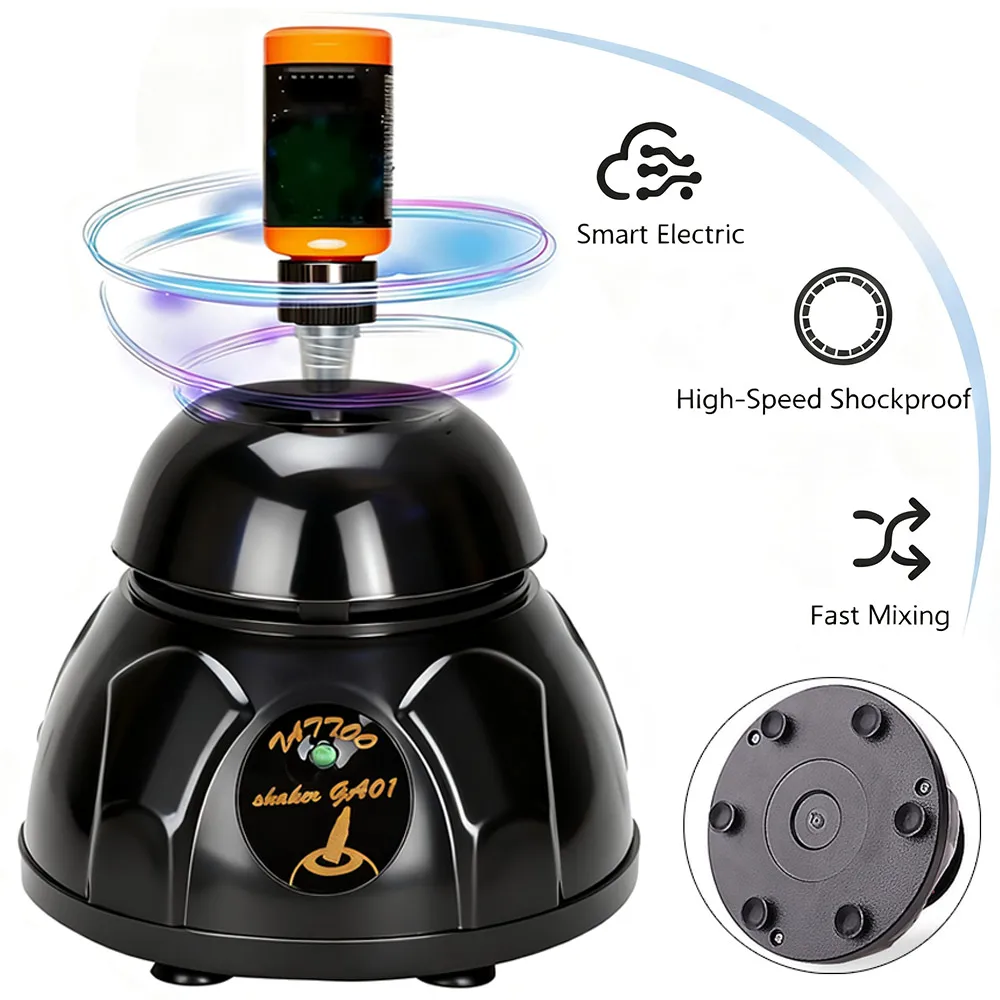 Electric Tattoo Ink Pigment Shaker Vortex Mixer Non-slip Base Nail Polish Gel Shaking Machine Tattoo Accessories