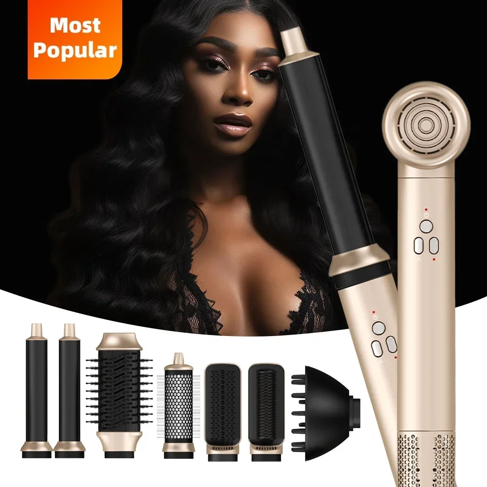 

High Speed Hair Curler Straightener Curling Irons Hot Air Brush Comb Hair Blow Dryer Set Multi Hair Styler 5 6 7 8 In 1