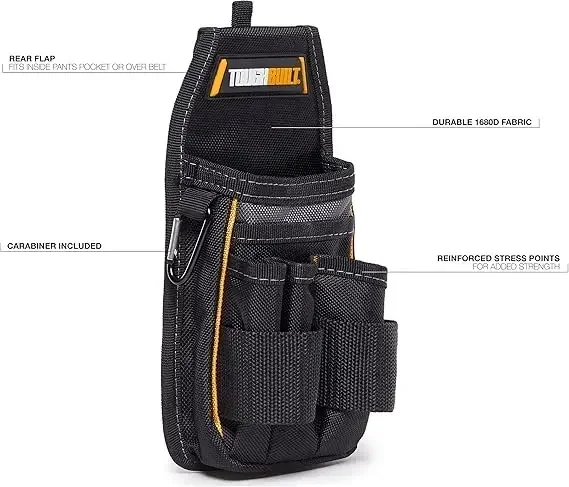 TOUGHBUILT TB-222 Multi-tool Belt Pouch Outdoor Portable Hiking Buckle Multifunctional Waist Pack