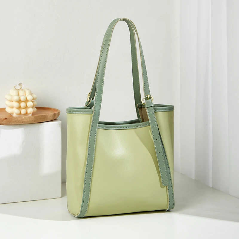 2-teiliges Set im neuen Stil, modische, vielseitige, minimalistische Damen-Hand- und Umhängetasche