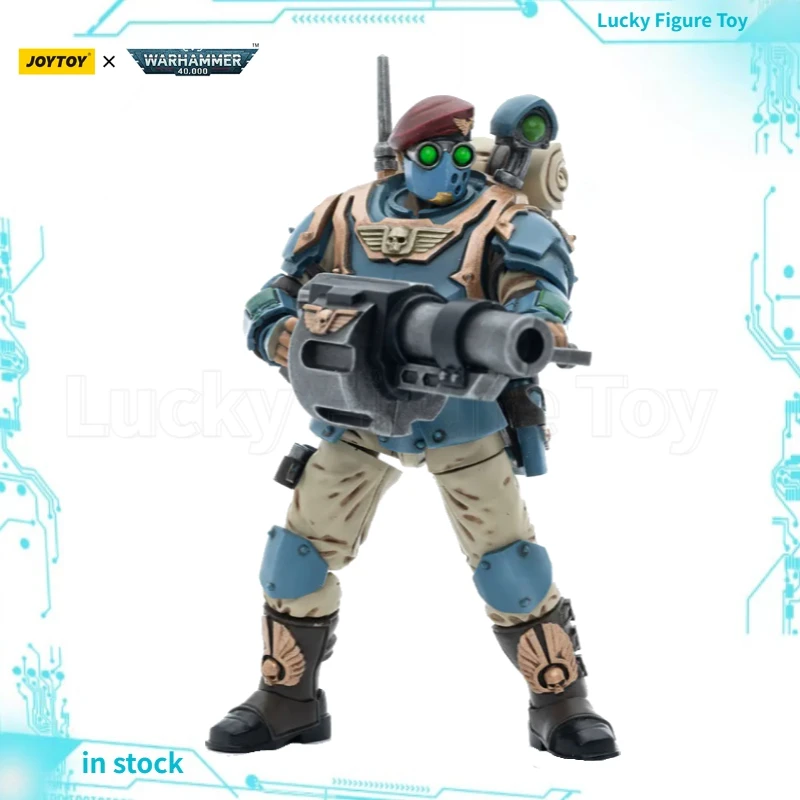 

【Original】JOYTOY 1/18Action Figure Warhammer 40K Astra Militarum Tempestus Scions Command Squad 55th Kappic Eagles Grenadier Toy