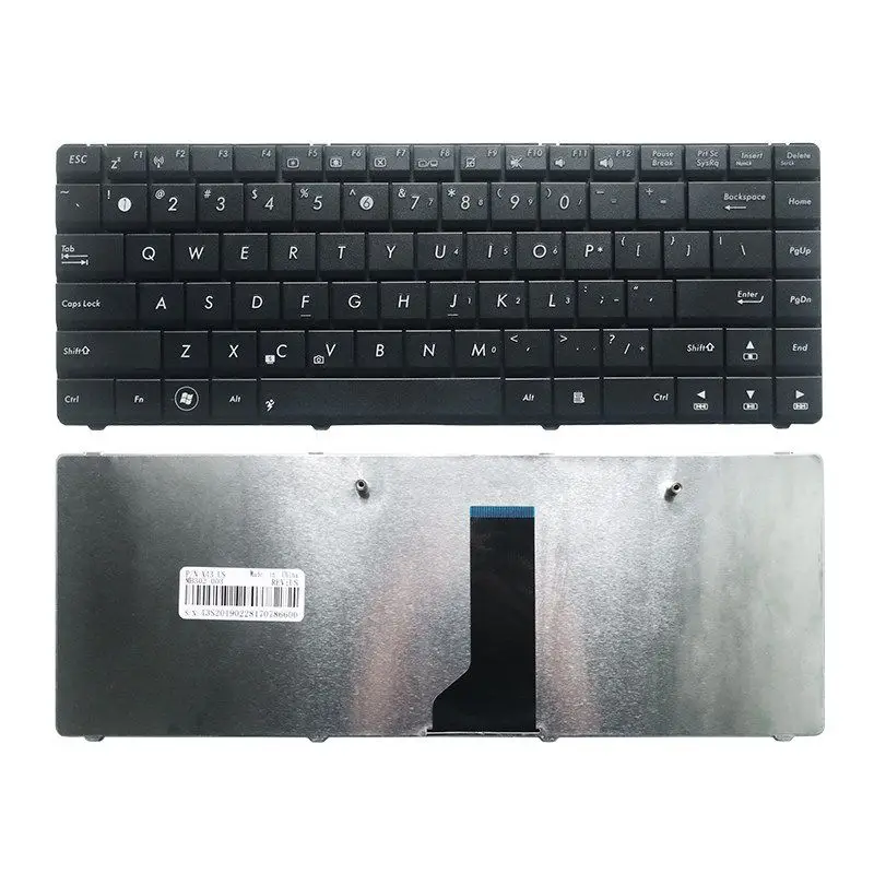 Новая клавиатура для ноутбуков ASUS U30 U30JC K43E K43SA U81 UL80 U80 U80V U80E X45A X85V X45C X45U X45VD P43S B43A B43S (США/Испания/Россия/Аргентина/Франция)