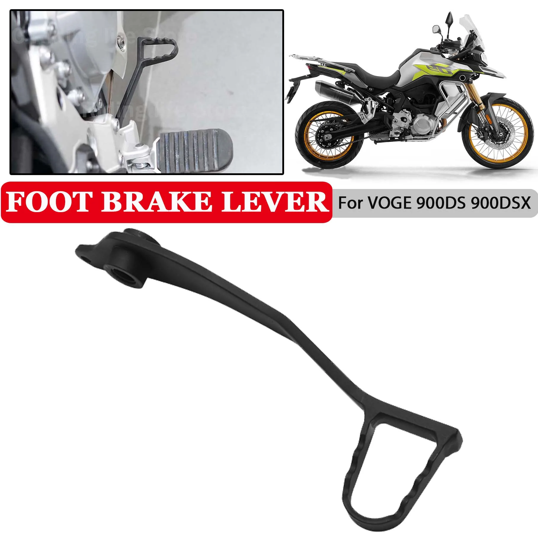 

Motorcycle Rear Foot Brake Pedal Lever For VOGE 900DS 900DSX DSX900 DS900 X 900 DSX 900 DS DS900 2024 2025 Footpedal Accessories