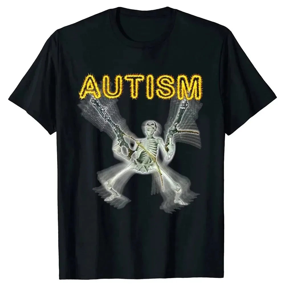 Maternity Autism Meme T Shirt Funny Humor Introvert Gift Awareness Neurodivergent T-shirt Women Cotton Tshirt Short Sleeve Tee